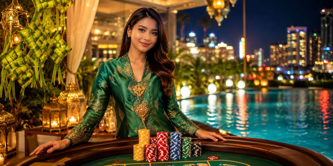 Paparan proses deposit semasa Hari Raya di Johor Bahru