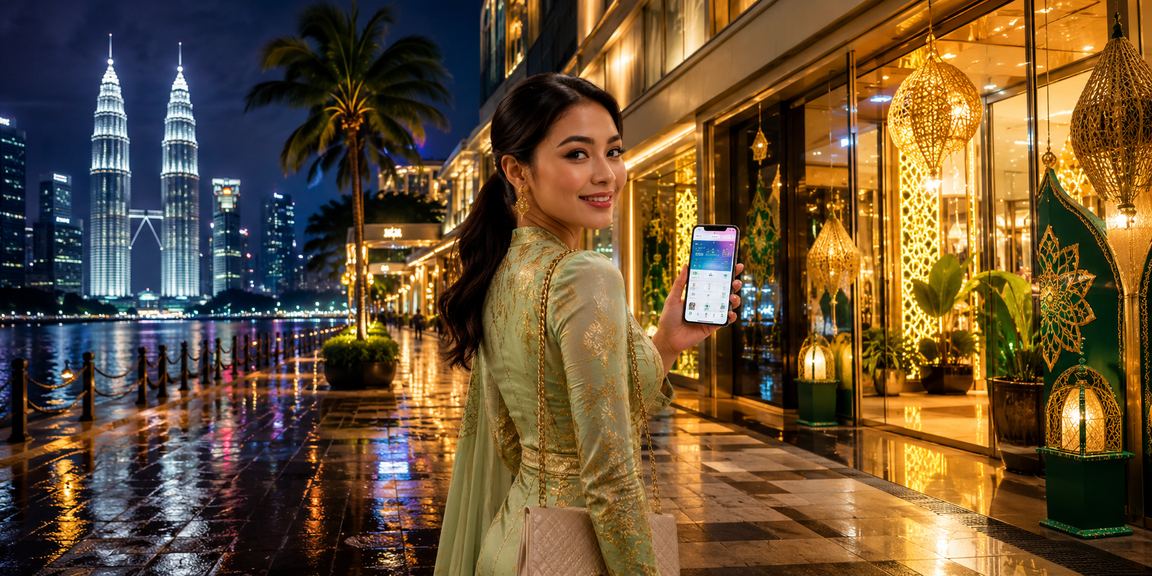 Pengguna Kuala Lumpur bermain slot kasino aplikasi tr66 semasa musim Hari Raya
