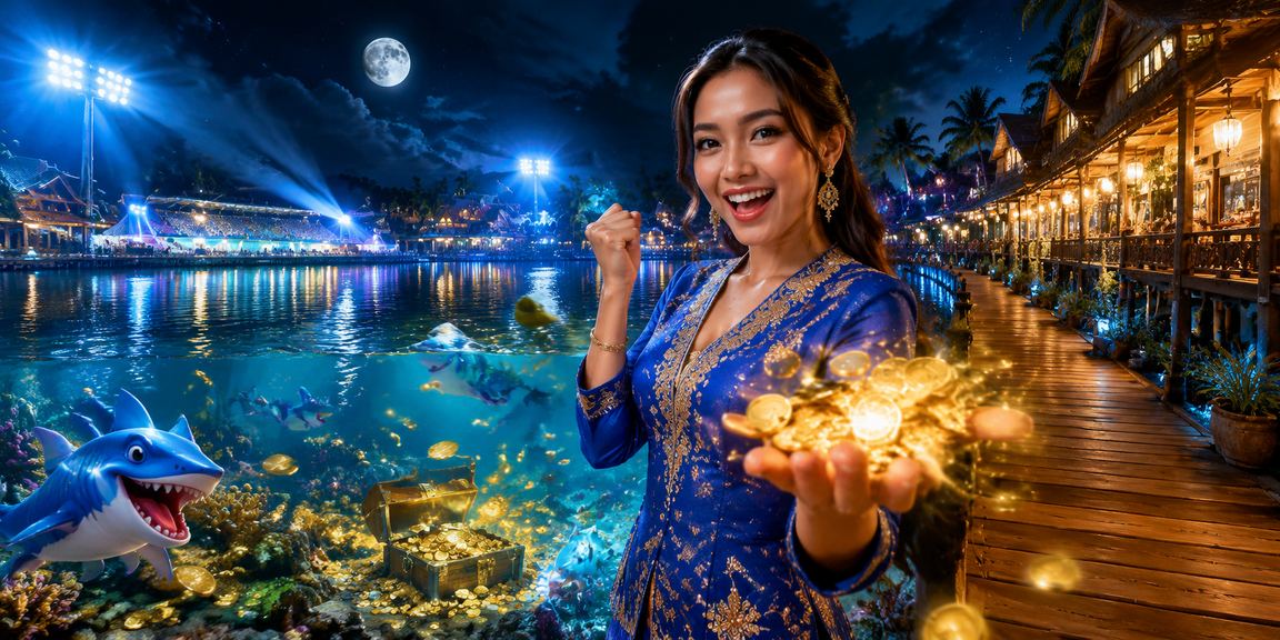 Pemain Sabah berbaju kurung menikmati permainan tembak ikan dan kasino langsung tr66